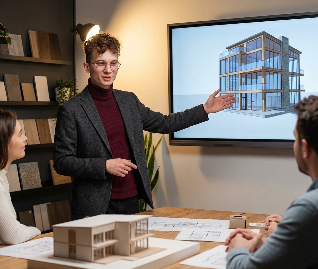 Presenting urban design proposals